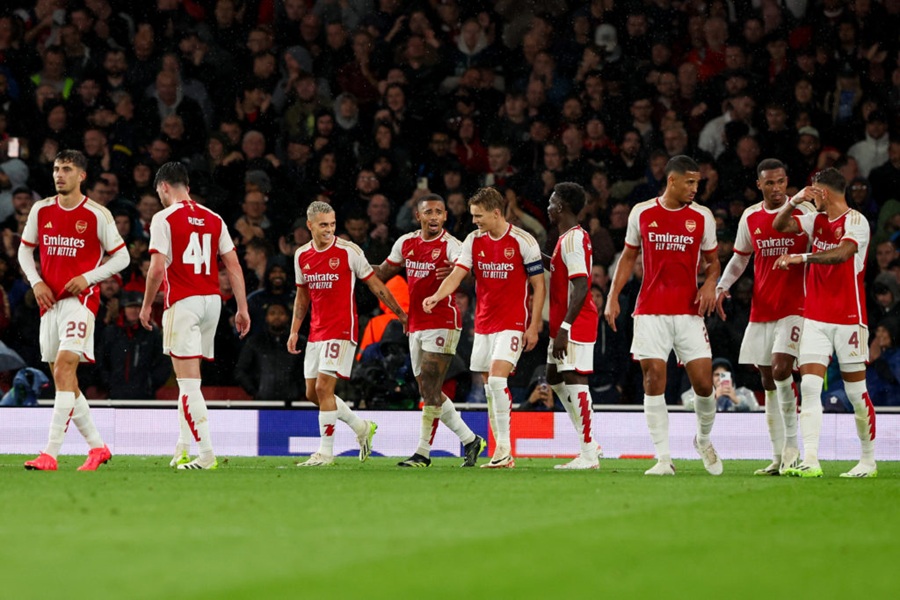 Arsenal vs RC Lens Timeline