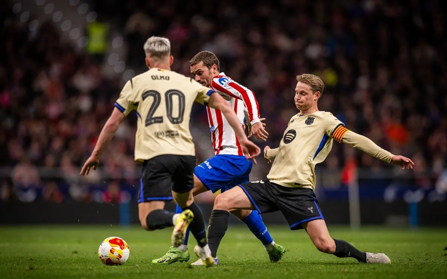 Atlético Madrid vs Barcelona Timeline