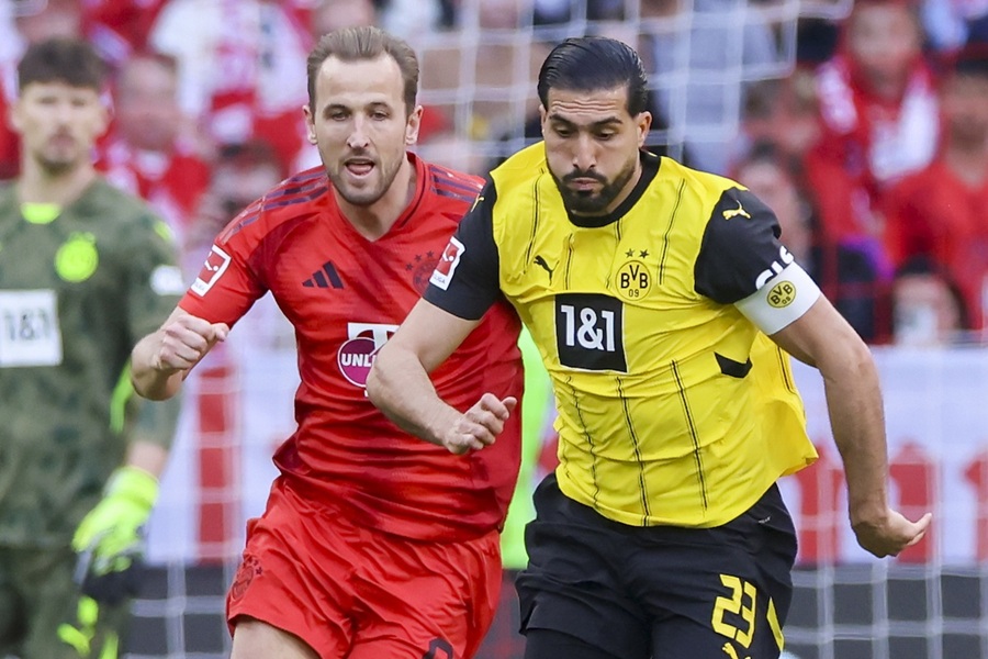 Borussia Dortmund vs Bayern Munich Timeline