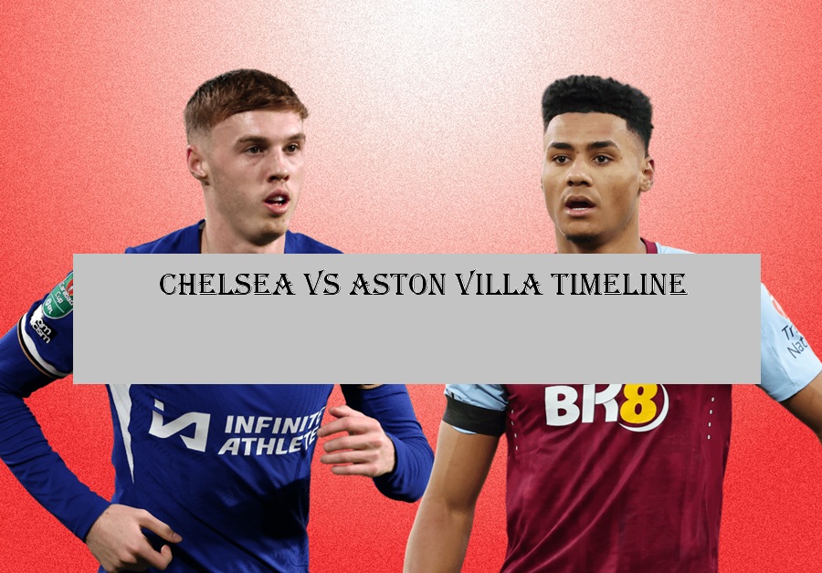 Chelsea vs Aston Villa Timeline
