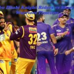 Abu Dhabi Knight Riders vs Sharjah Warriors Timeline