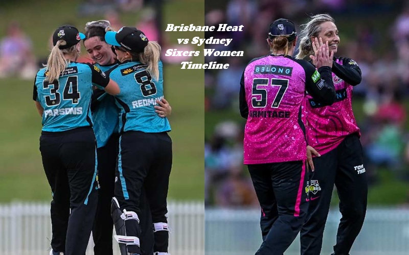 Brisbane Heat vs Sydney Sixers Women Timeline