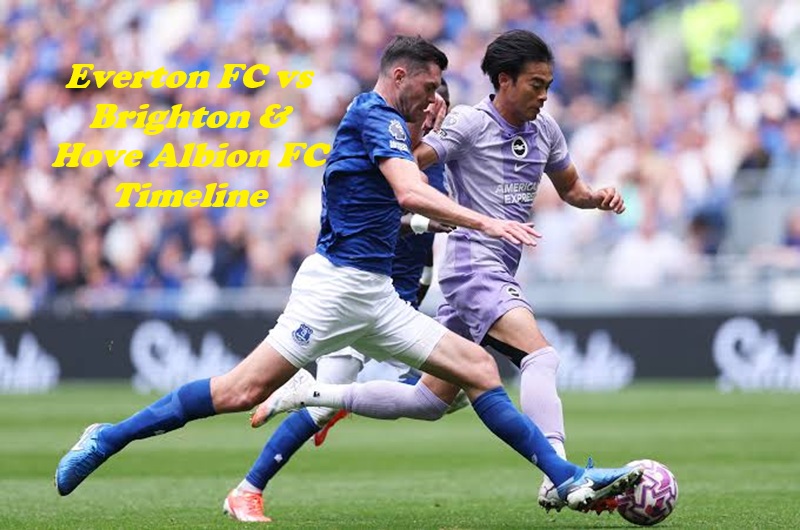 Everton FC vs Brighton & Hove Albion FC Timeline