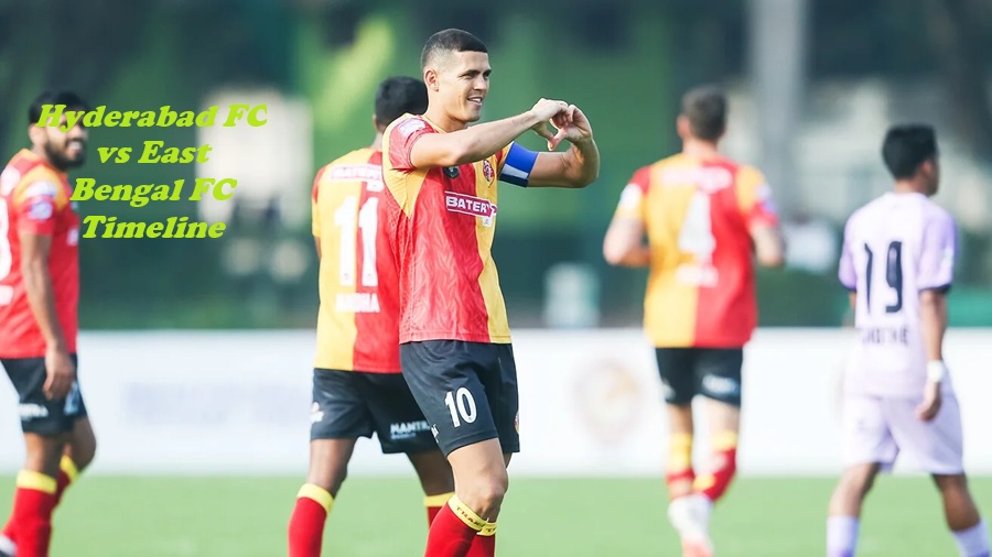 Hyderabad FC vs East Bengal FC Timeline