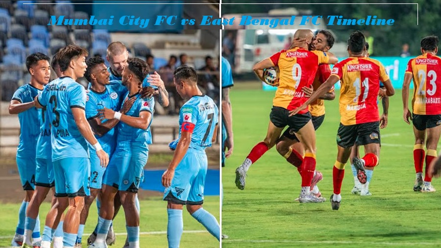 Mumbai City FC vs East Bengal FC Timeline