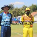 Uganda National Cricket Team vs Namibia National Cricket Team Timeline