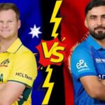 afghanistan national cricket team vs australian men’s cricket team match scorecard