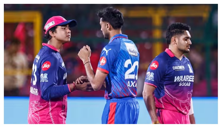 Rajasthan Royals vs Delhi Capitals Match Scorecard