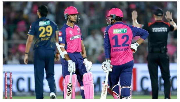 Rajasthan Royals vs Mumbai Indians Timeline